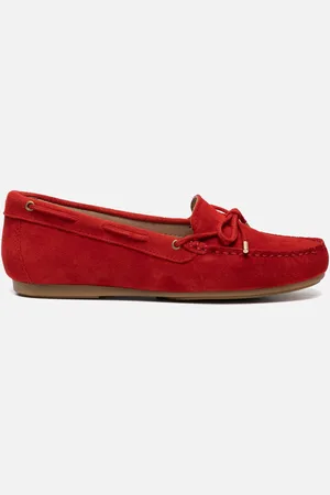 Giulia G.1.mock Mocassins - Instappers - Dames - Rood