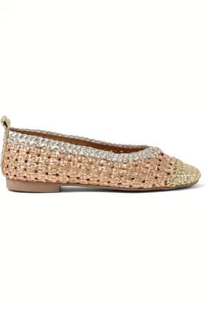 Lazamani Brisa Dames Ballerinas Leer Peach