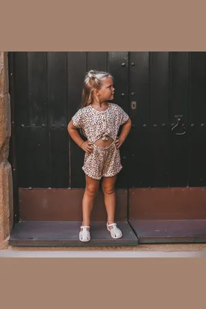 Your Wishes Salted Stories zomer jumpsuit meisjes - - Flower bud