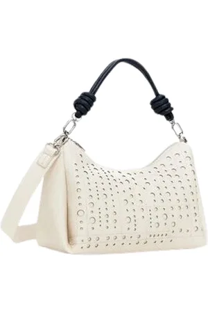 Desigual Handtas Schoudertas Bloomer Mayari Hand Bag Crème