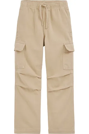 WE Fashion Meisjes regular fit cargobroek