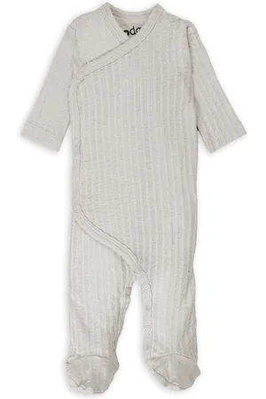 Lodger Boxpak met voeten - Newborn - 50 - - Handige overslag - Luchtig