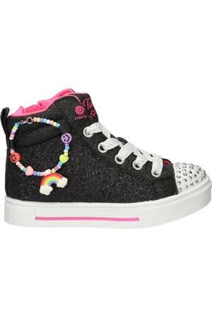 Skechers S-Lights Twinkle Charms Bestie meisjes hoge sneaker -