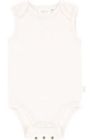 DAY Birger et Mikkelsen Romper Mouwloos + Grow-Along - Off White - Mt. 62/68