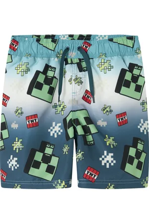 NAME IT NKMMYX MINECRAFT SWIMSHORTS BFU - Jongens - Badpakken