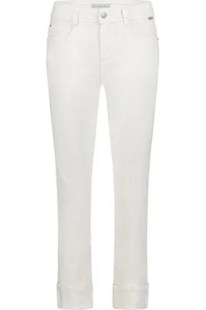 Red Button Jeans Kate Coloured Denim Srb4456 278 Pearl Dames