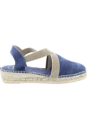 Toni Pons Verdi-V Dames Espadrilles - marine