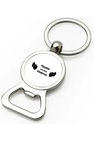 Akyol Trainer van de leukste kinderen flesopener - Trainer - de leukste trainer - verjaardag - cadeautje voor trainer - kado - geschenk - 9 bij 3 cm