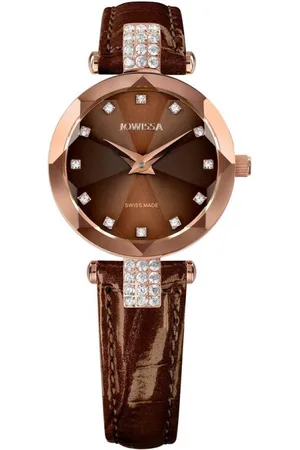 JOWISSA J5.625.S - Polshorloge - Dames - Quartz - Facet Strass