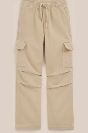 WE Fashion Meisjes regular fit cargobroek