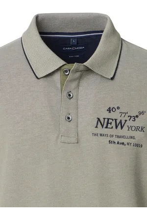 Casa Moda Heren Poloshirt New York Collectie 954383700-336 - XL