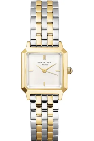 ROSEFIELD Horloge BWDSG-B03 The Boxelle Duotone Steel Strap