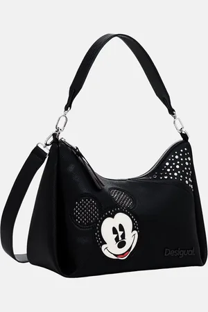 Desigual Schoudertas Handtas Mickey Studstyle Crossbody Bag Zwart