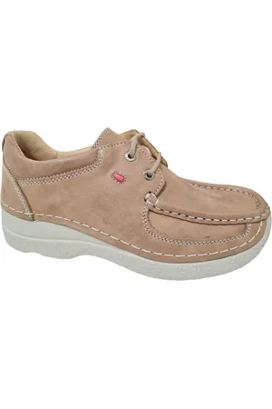 Wolky Nubuck Dames Veterschoenen - - 40