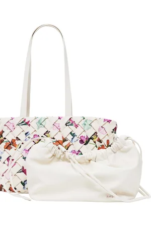 Desigual Shopper Schoudertas Éclat Cahuil Hand Bag Beige