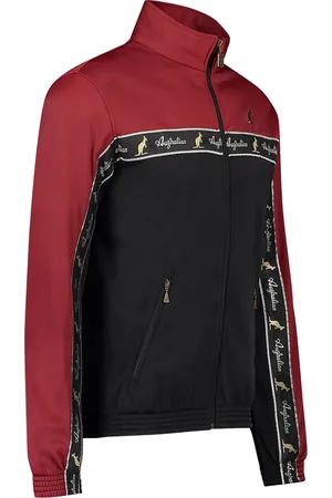 Australian Duo jack met zwarte bies Bordeaux Rood maat M