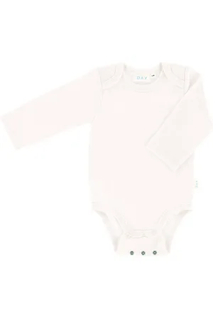 DAY Birger et Mikkelsen Romper Lange Mouw + Grow-Along - Off White - Mt. 62/68