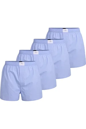 TOM TAILOR Geweven boxershorts Verpakking van 4