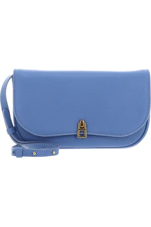 Coccinelle Leren Schoudertas Avondtas Magie Mini Bag Blauw