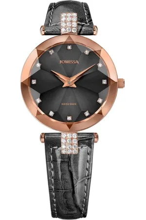 JOWISSA J5.627.M - Polshorloge - Dames - Quartz - Facet Strass