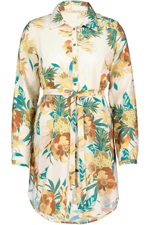 DIDI Dames Tunic Jolie Offwhite Rising sun print maat 48