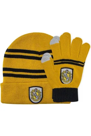 Cinereplicas Harry Potter - Hufflepuff / Huffelpuf handschoenen en muts kids
