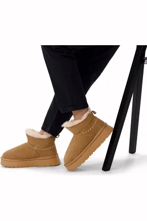Manfield Dames - suède snowboots
