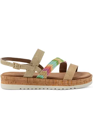 Lazamani Lindy Dames Sandalen Gold