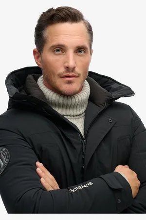 Superdry City gewatteerde parka - Heren - Gewatteerde jassen