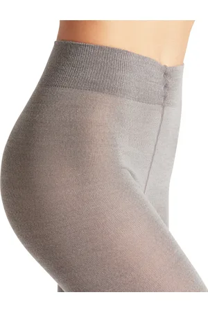 Falke Softmerino warme ademende merinowol katoen maillot dames grijs
