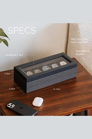 Merkloos Horlogedoos \ horloge opbergbox | kijkdoos | horlogedoos | Horlogekist - watch box jewelry box