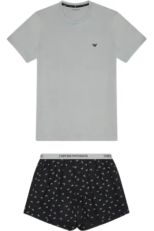 Emporio Armani Schlafanzug Pyjama-Set 2-teilig