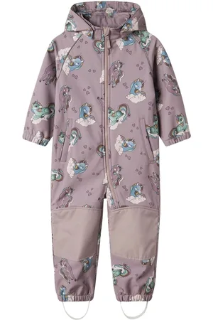 NAME IT NMFALFA08 SOFTSHELL SUIT AOP1 FO NOOS Meisjes Jas