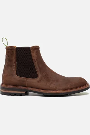 Floris van Bommel Mannen Suède Chelsea boots / Laarzen / Herenschoenen 20093 - - maat 45