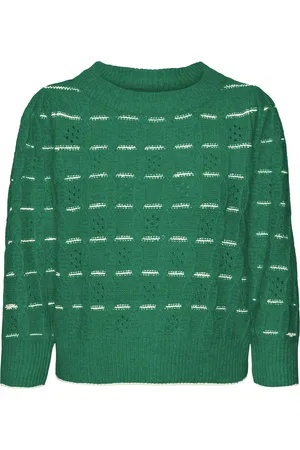 VERO MODA New Leonor 3/4 Crewneck Sweater Dames