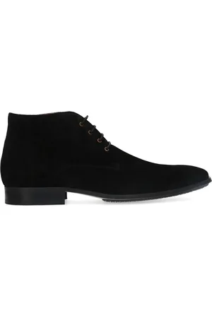 Manfield Heren - suède veterschoenen