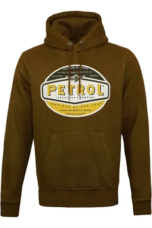 Petrol Industries Kapuzenpullover Hoodie mit Kapuze, Kordelzug und Logo