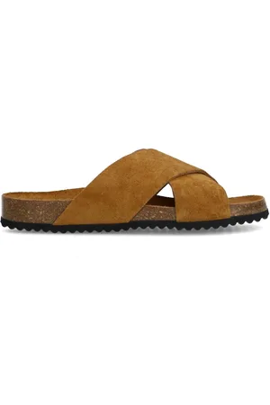 Sacha Dames - suède slippers