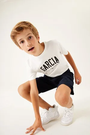 Garcia Jongens Shorts Blauw