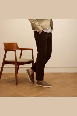 Manfield Heren - suède loafers