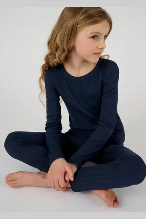 Damart Thermolactyl T-shirt met ronde hals, geribde fleece - Kinderen - - 14 JAAR