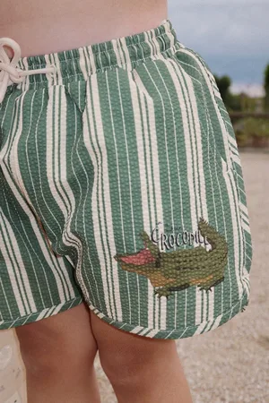 Konges Sløjd Konges Sløjd Seer Asnou zwemshort kind - Pasture Stripe