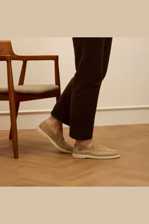 Manfield Heren - suède loafers