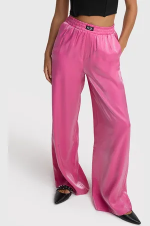 Alix the label 2503139009 shine wide leg pants