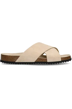 Sacha Dames - suède slippers