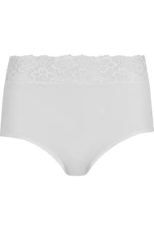 Nina Von C. Kanten modal taille slip dames - Hoge kanten dames onderbroek - 46