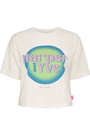 Harper & Yve Hotstuff-ss Cropped Tops & T-shirts Dames - Shirt -