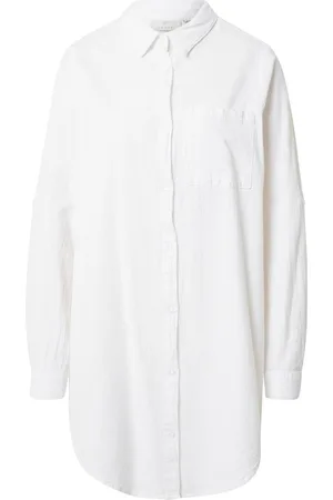 Kaffe Blouse Kanaya Shirt Tunic 10506337 110602 Chalk Dames