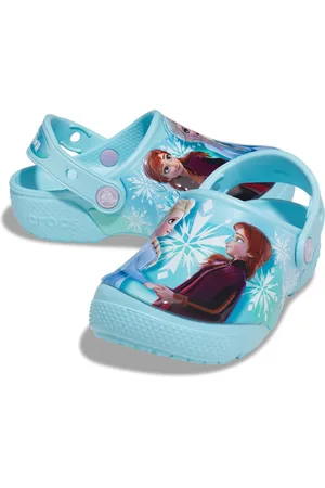 Crocs Kids Fun Lab Disney Frozen II Clog K Sandaalschoenen 207465 blauw