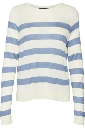 VERO MODA VMNOVA LS O-NECK PULLOVER GA - Dames - Gebreide truien